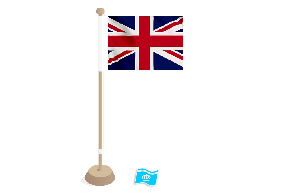 Tafelvlag Verenigd Koninkrijk 10x15 cm