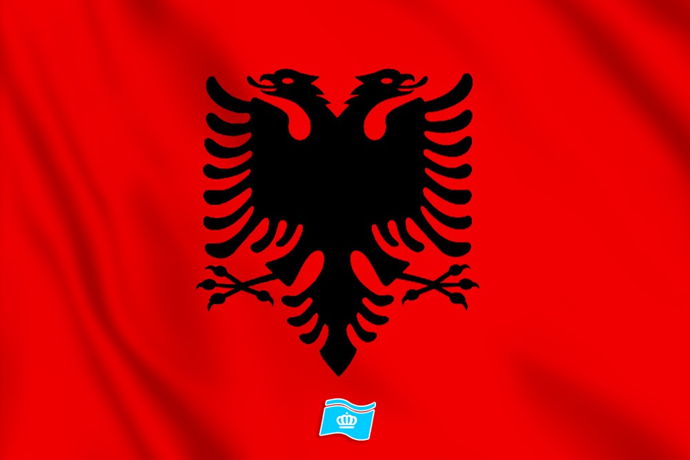 vlag Albanie 100x70