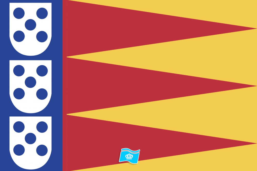 Vlag Albrandswaard 70x100 cm