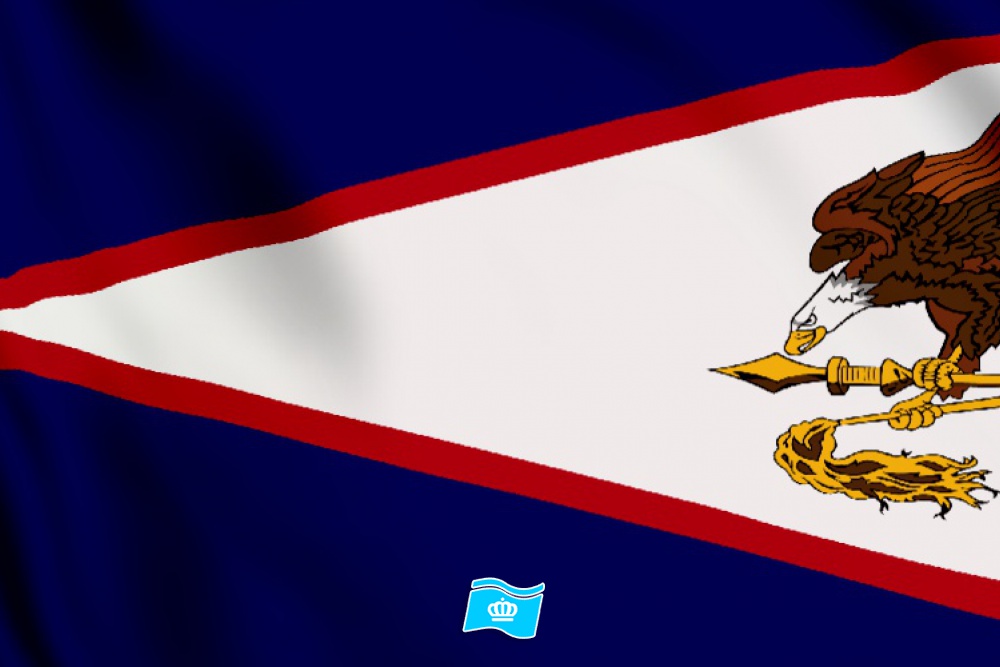 Vlag Amerikaans Samoa 100x70