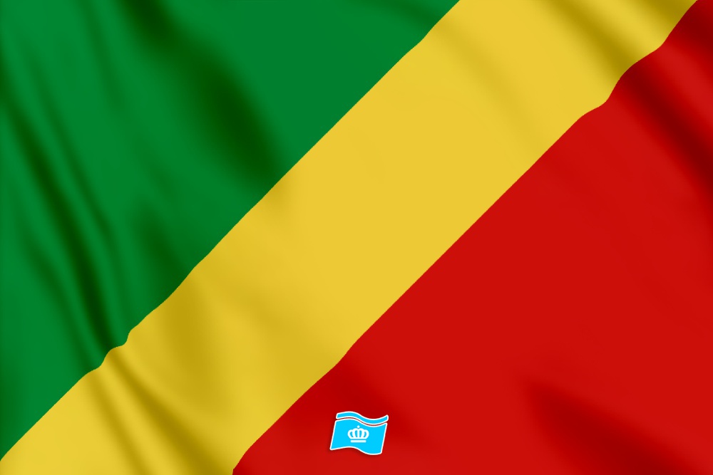 vlag Congo-Brazzaville 100x70