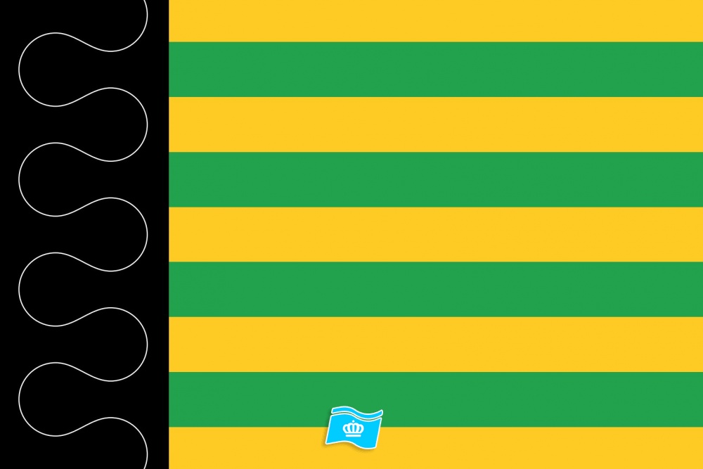 Vlag De Wolden 050x075 cm