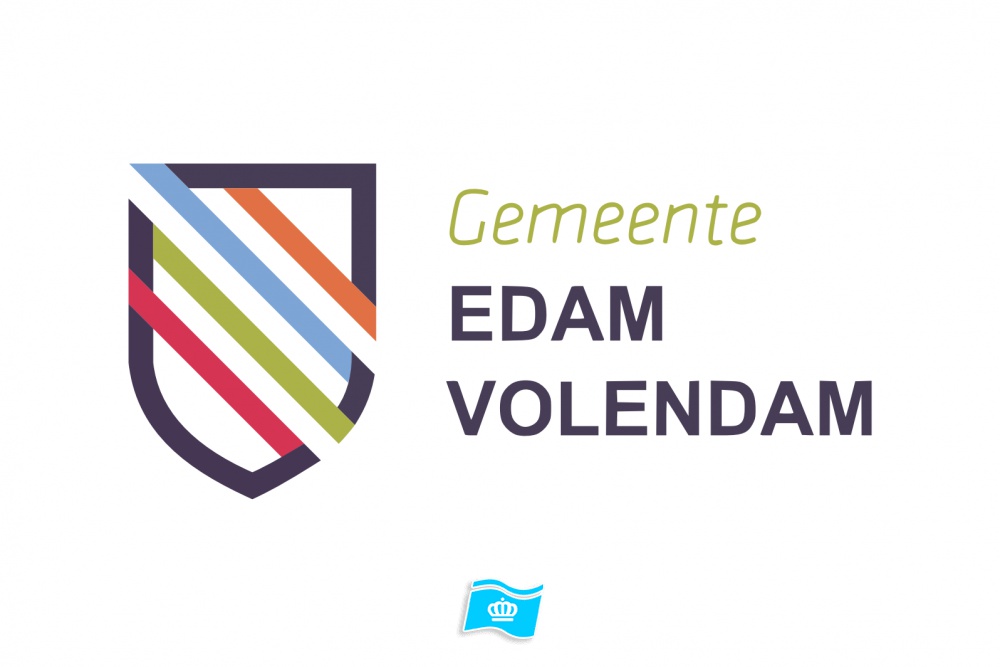 Vlag Edam-Volendam 70x100 cm