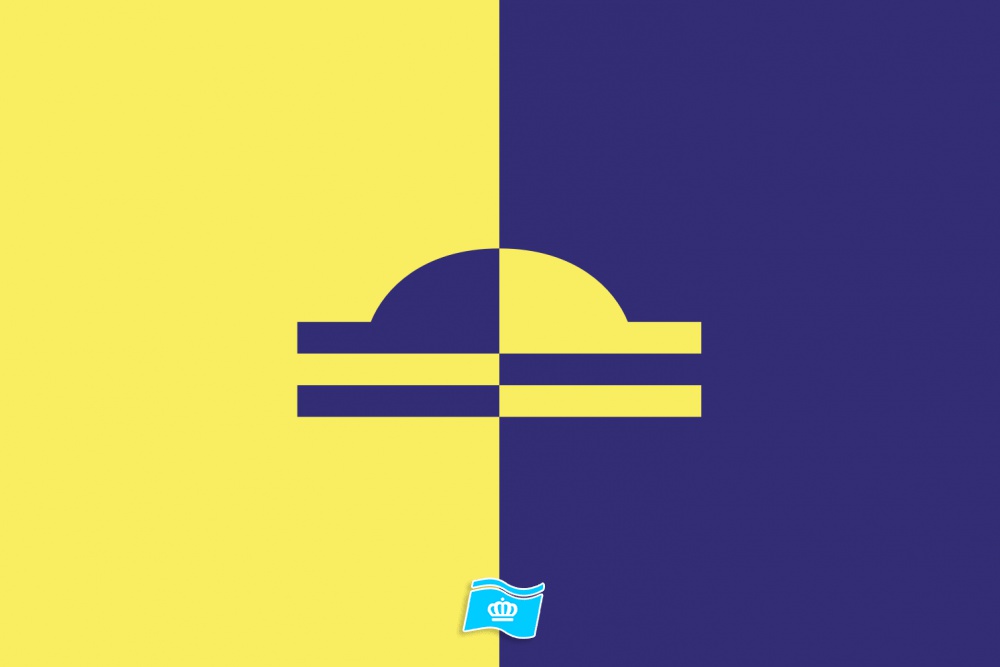 Vlag Ede gebruikt 100x150 cm