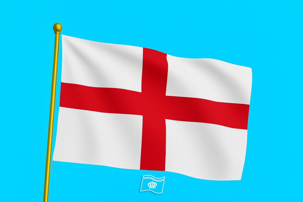 Vlag Engeland, United Kingdom, UK; St. George 300x450 cm