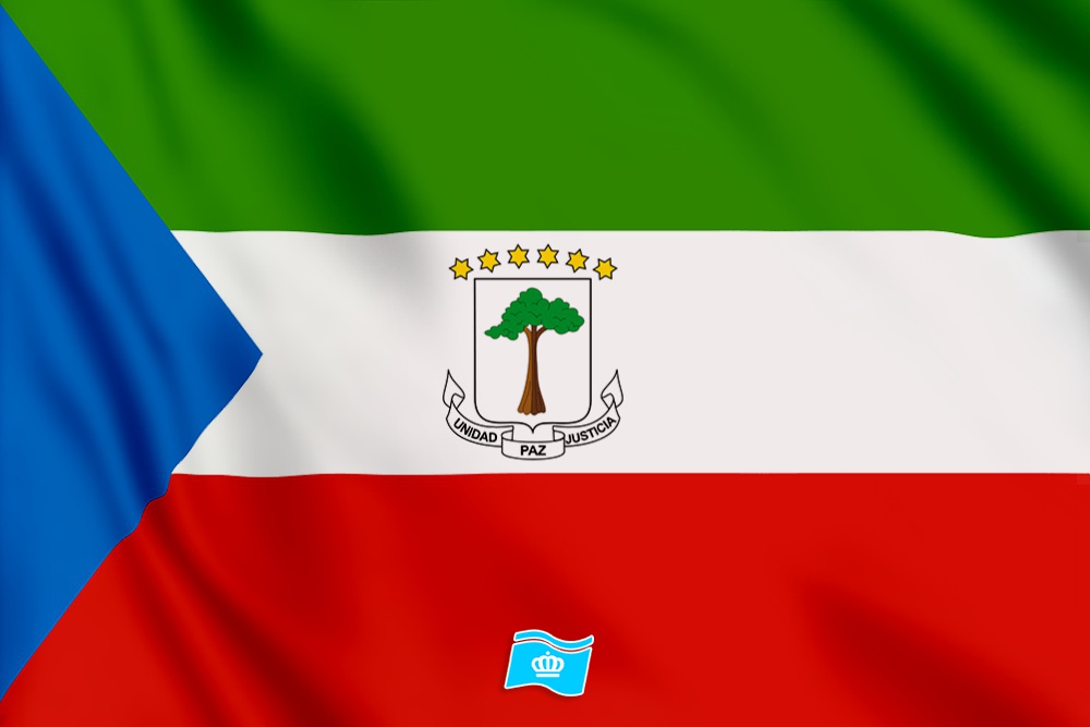 vlag Equatoriaal-Guinea 100x70