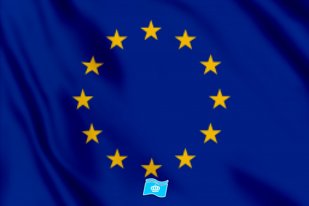 Vlag EU, Europese Unie 020x030 cm