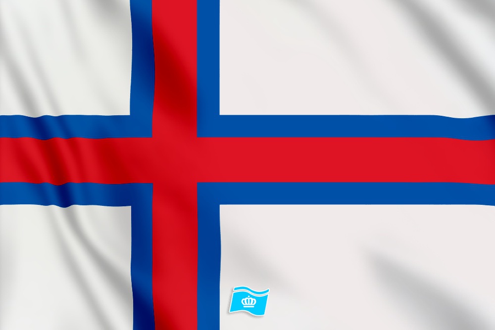 vlag Faerör 100x70