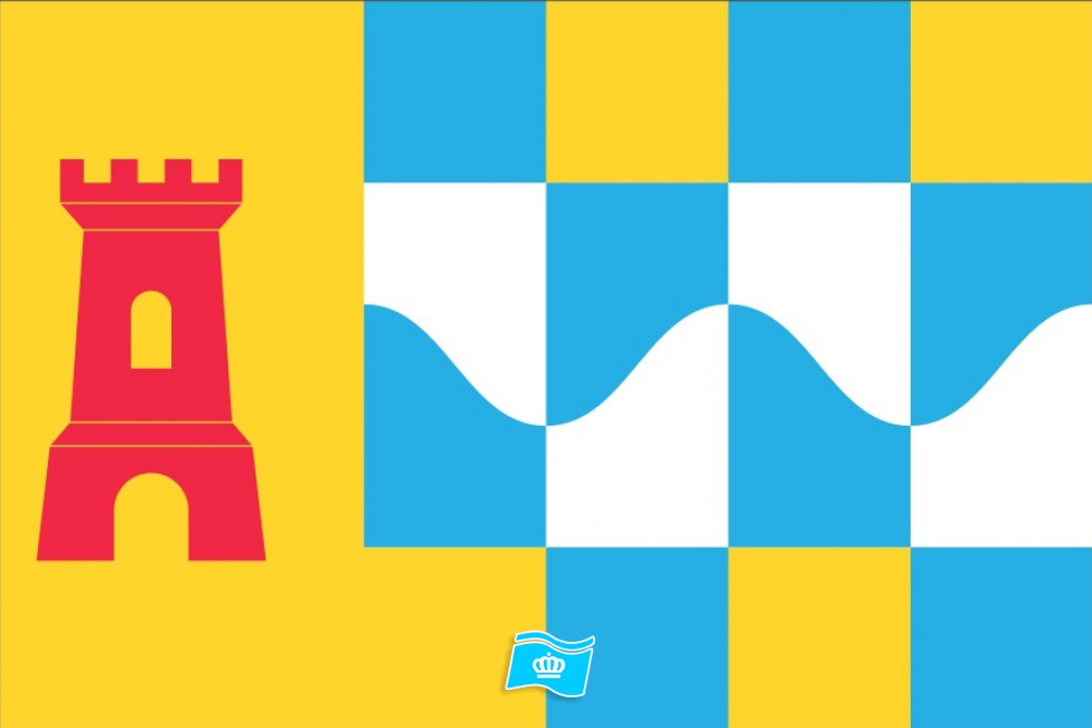 Vlag Overbetuwe 070x100 cm