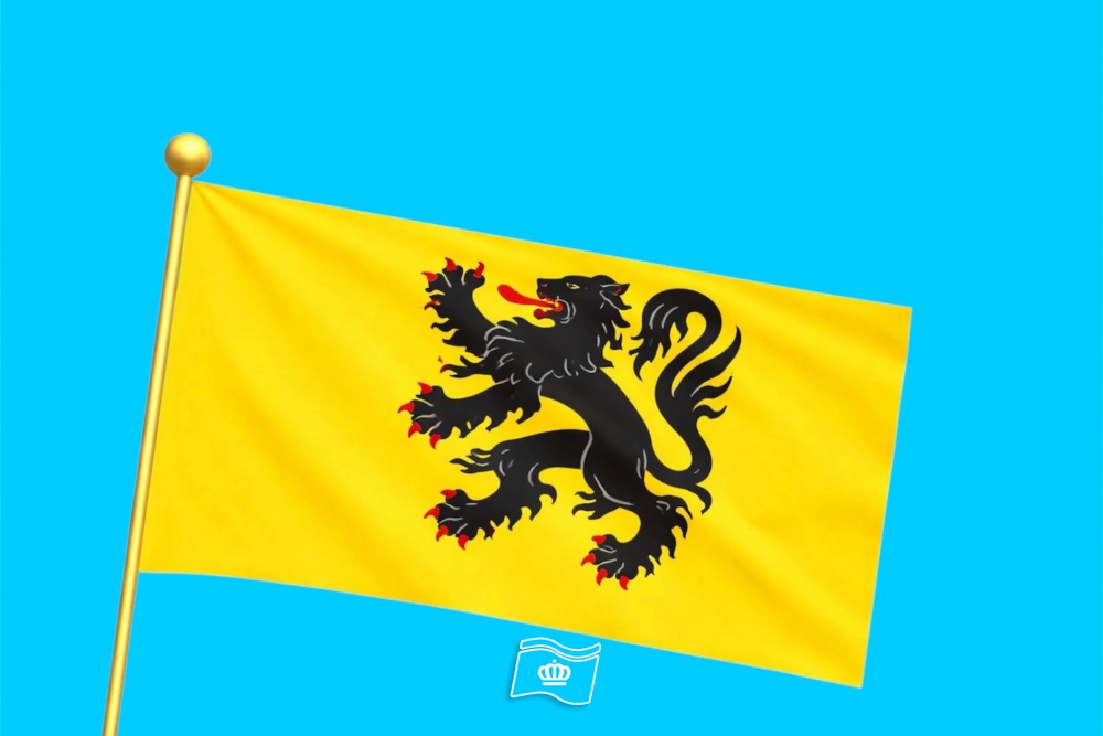 Vlag Gewest Vlaams, Vlaanderen 120x180 cm