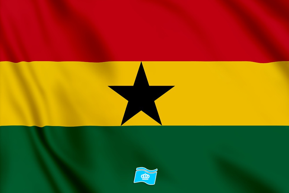 vlag Ghana 100x70