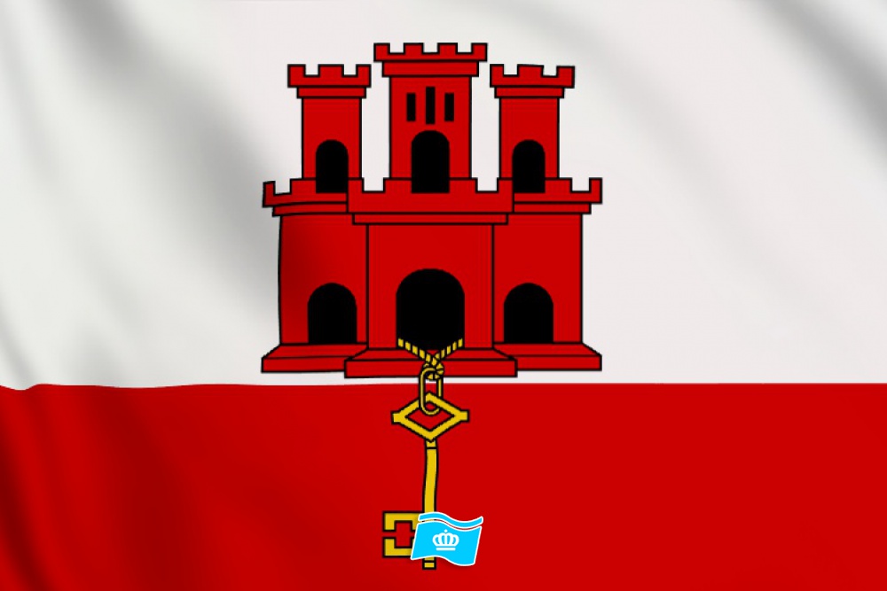 vlag Gibraltar 100x70