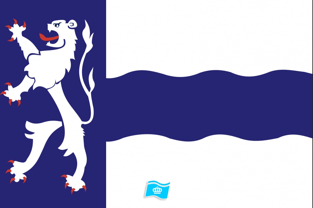 Vlag Haarlemmerliede en Spaarnwoude 70x100 cm