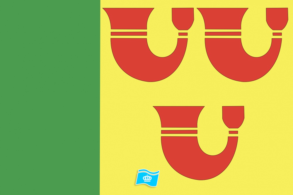 Vlag Heeze-Leende 70x100 cm