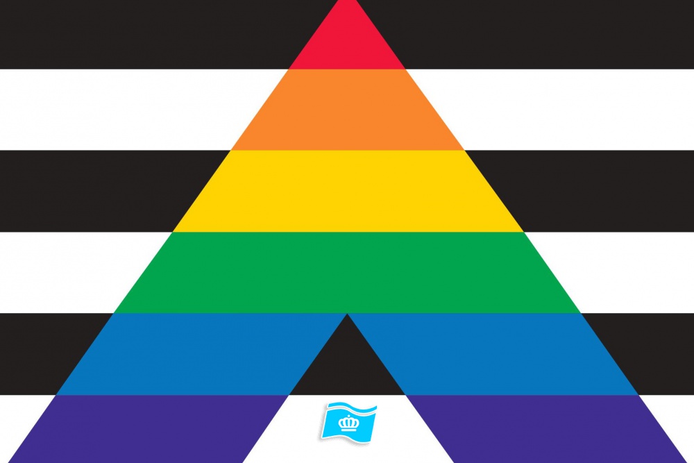 Vlag Hetero Ally 150x225 cm