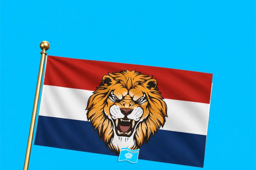 Vlag Holland Leeuw 1 150x225 cm
