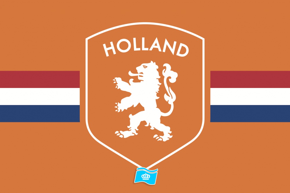 Vlag Holland Schild 1 150x225 cm