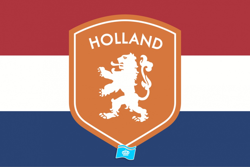 Vlag Holland Schild 2 070x100 cm