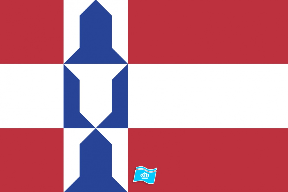 Vlag Houten 70x100 cm
