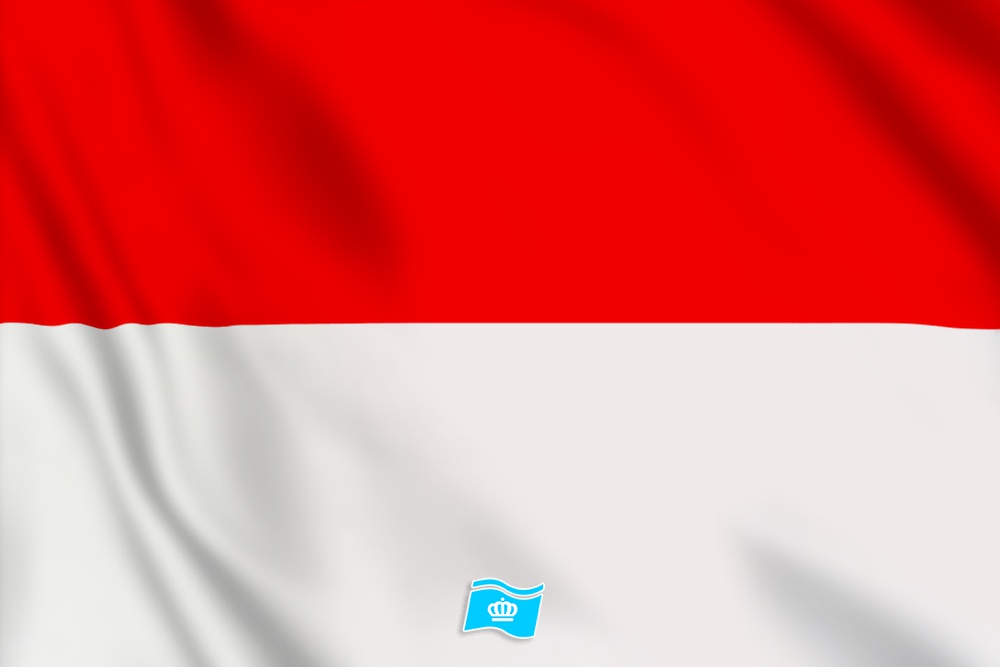 vlag Indonesie 100x70
