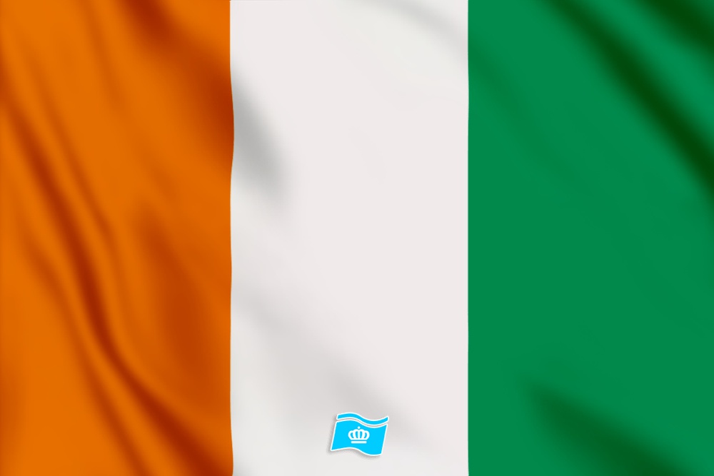 vlag Ivoorkust 100x70