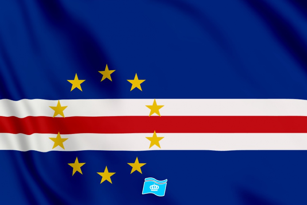 vlag Kaapverdie 100x70