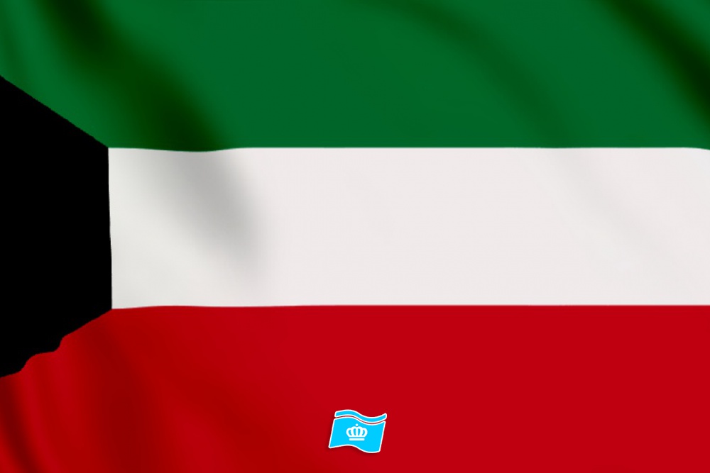 vlag Koeweit 100x70