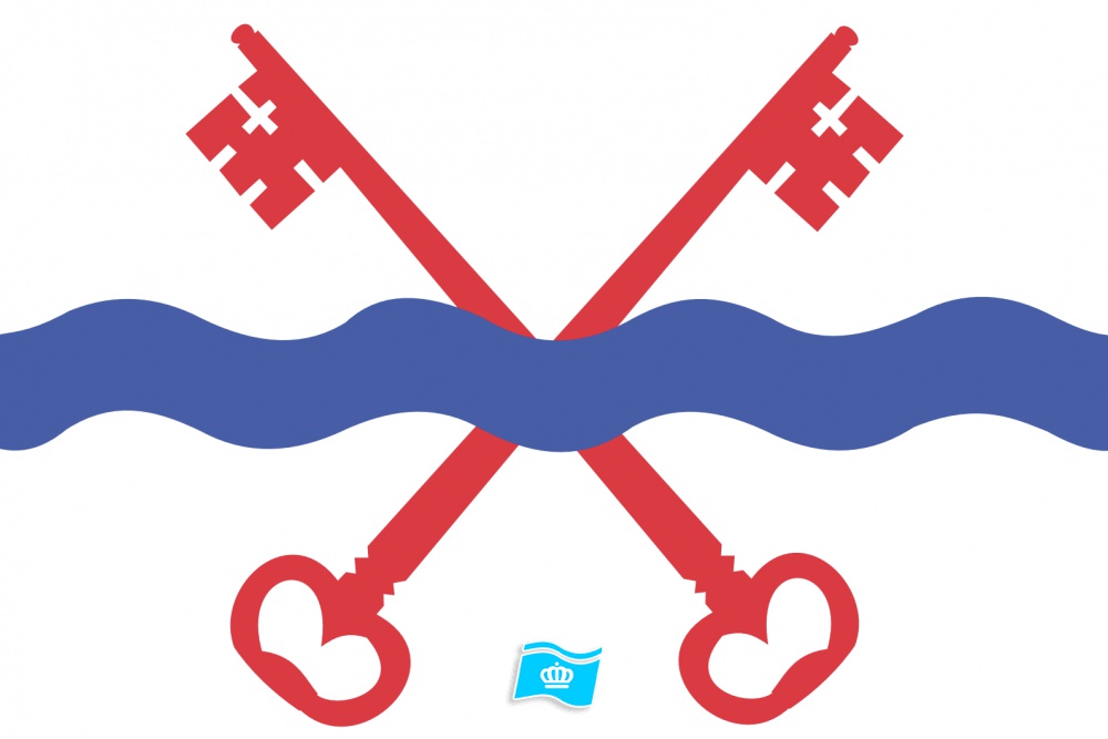 Vlag Leiderdorp 70x100 cm