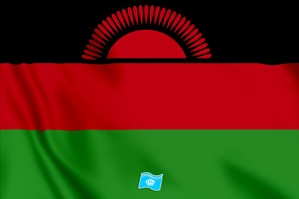 vlag Malawi 100x70