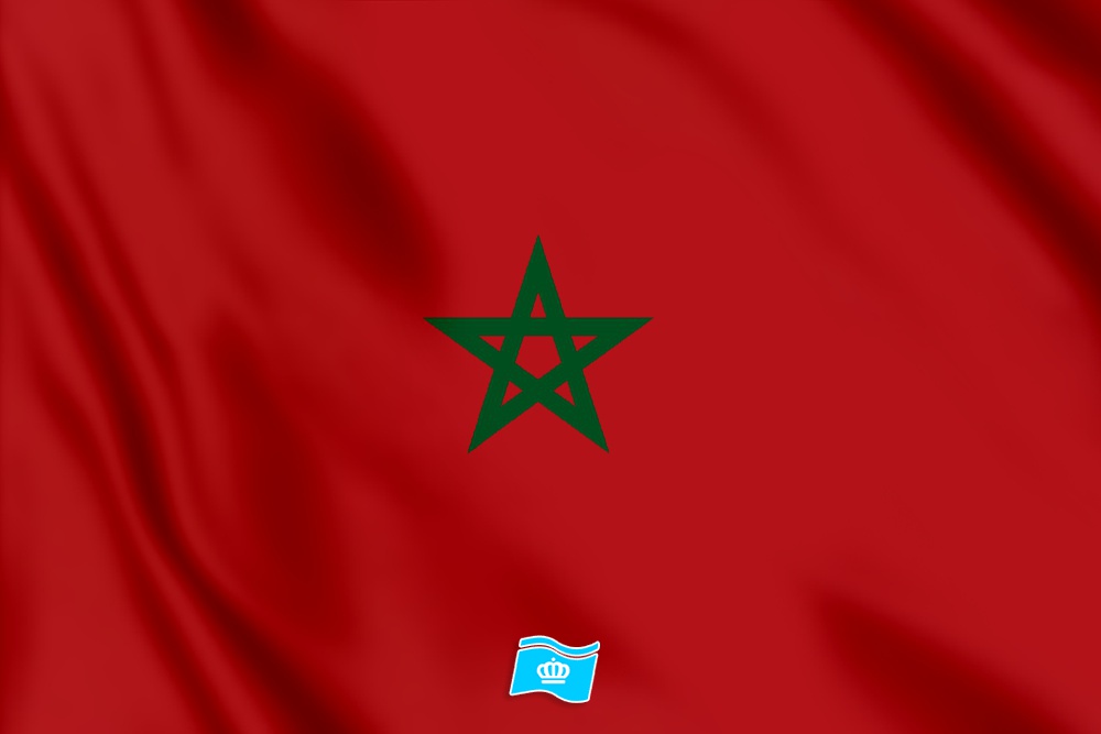 vlag Marokko 100x70