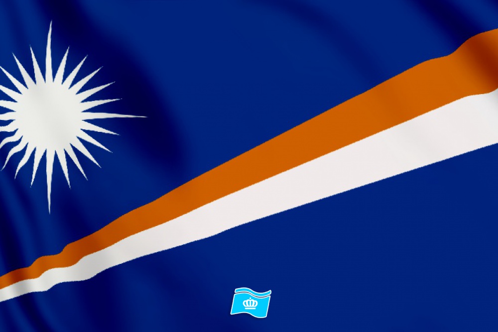 Vlag Marshalleilanden 100x70