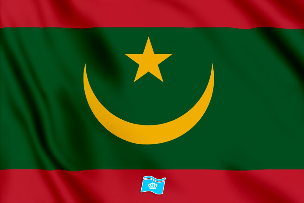 vlag Mauritanie 100x70