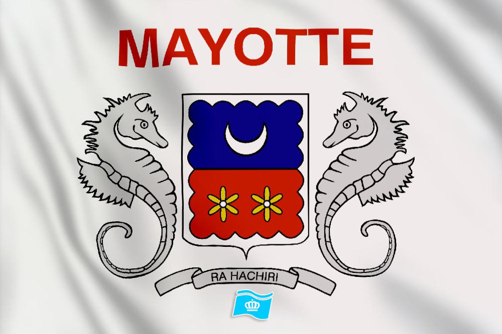 vlag Mayotte 100x70
