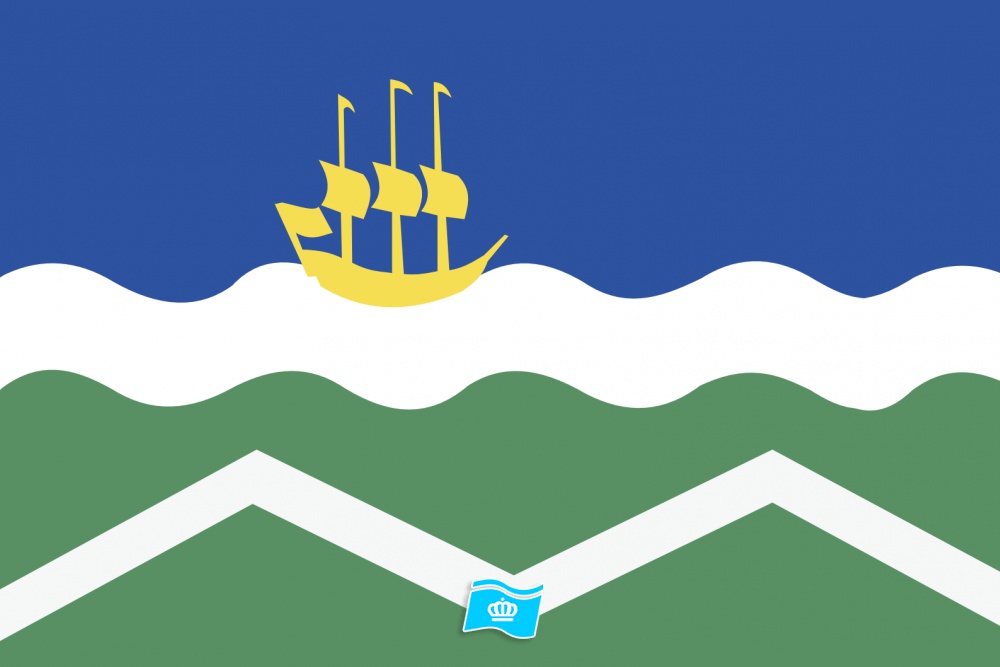 Vlag Midden-Delfland 70x100 cm