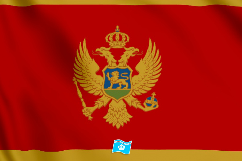vlag Montenegro 100x70