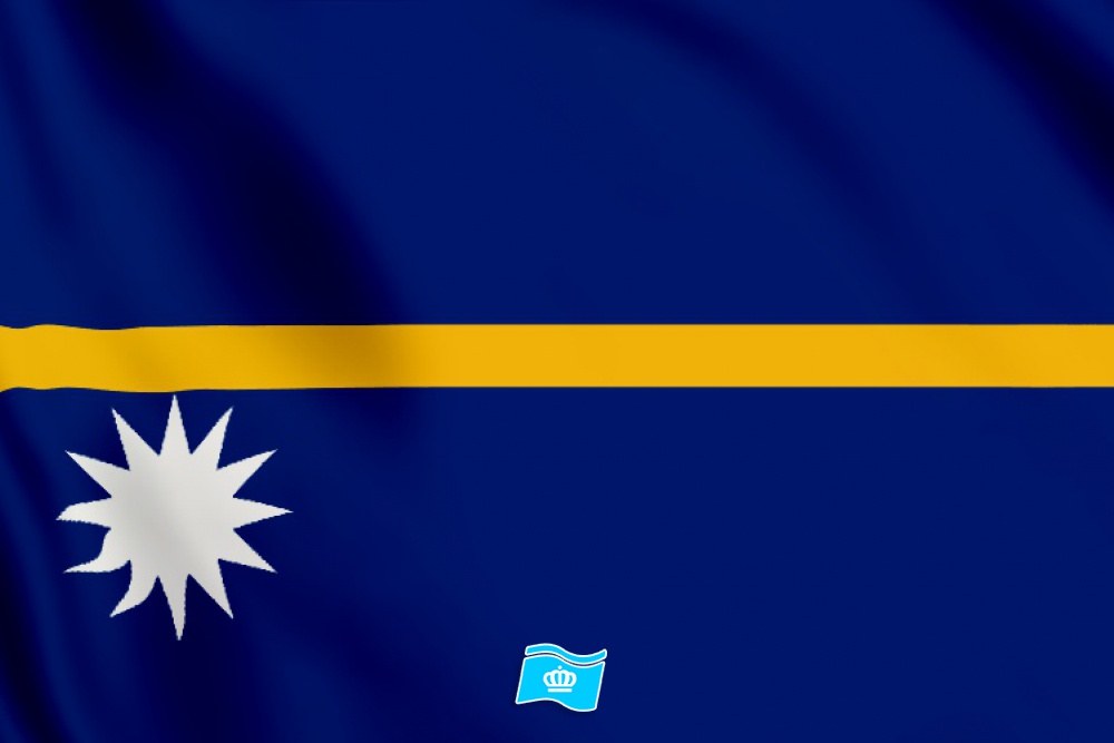 Vlag Nauru 100x70