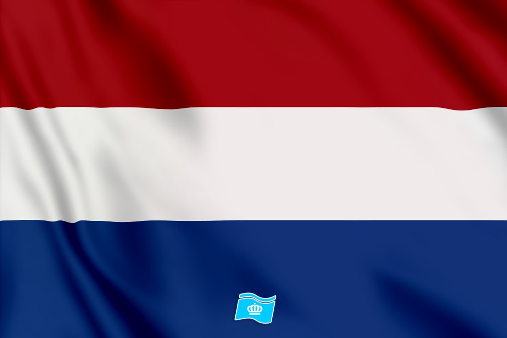 Vlag Nederland 020x030 cm
