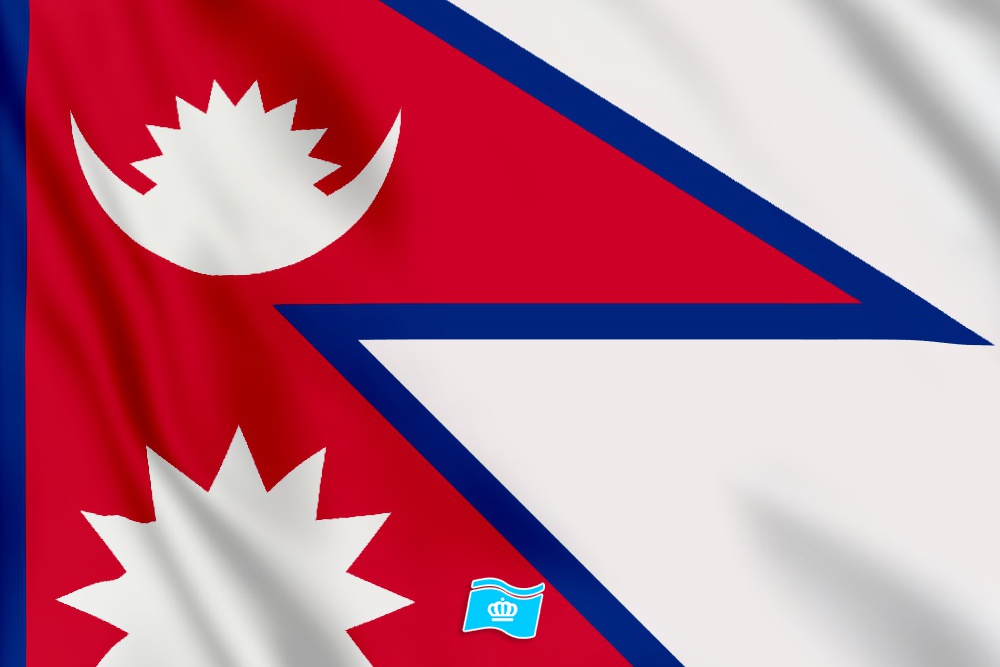 vlag Nepal 100x70