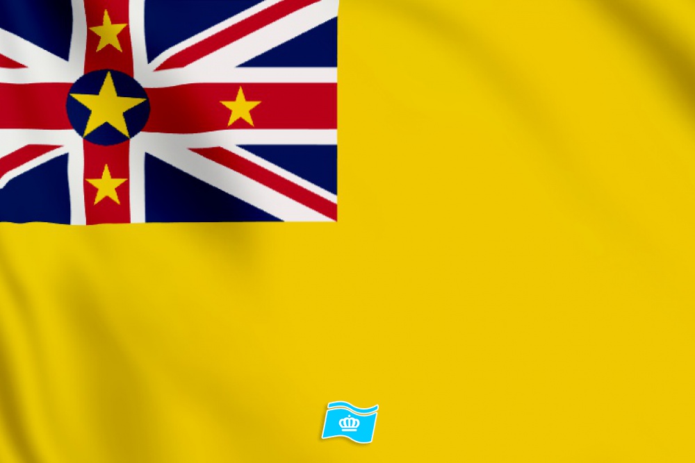 Vlag Niue 100x70