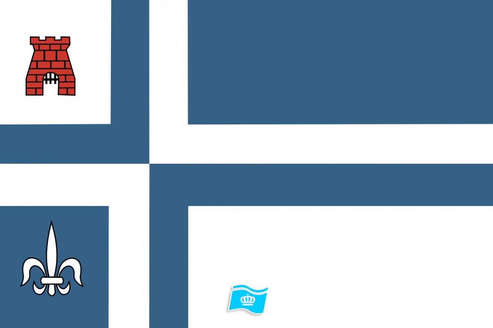 Vlag Noordoostpolder 070x100 cm