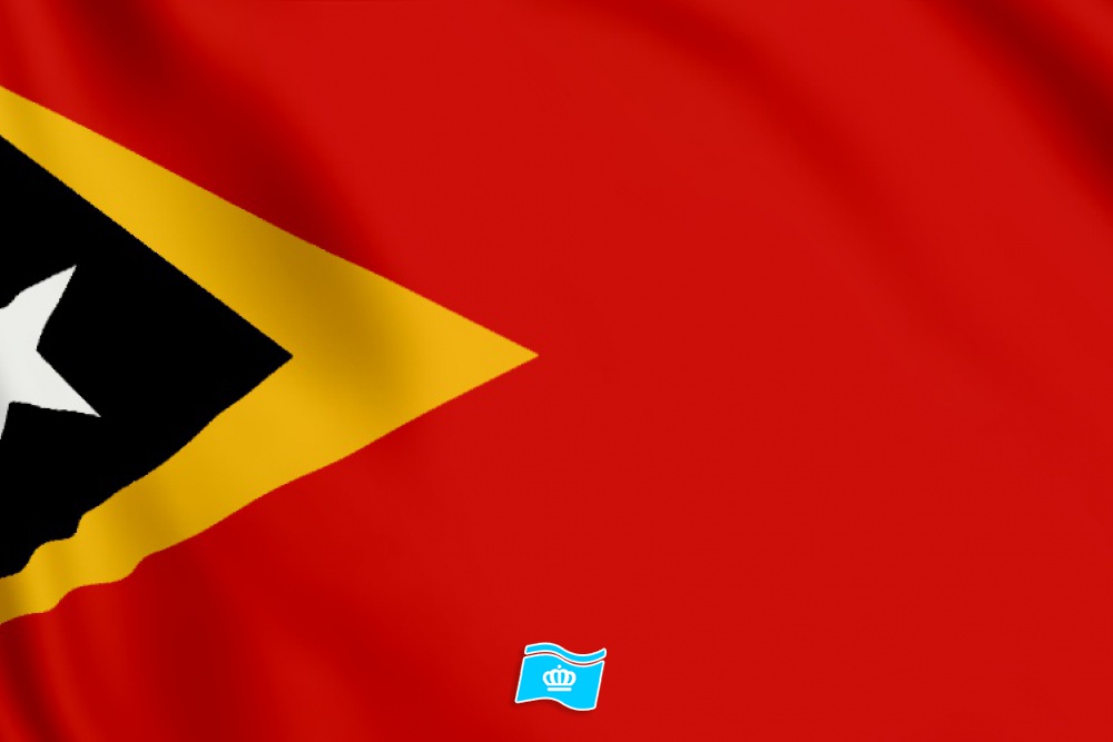 vlag Oost-Timor 100x70