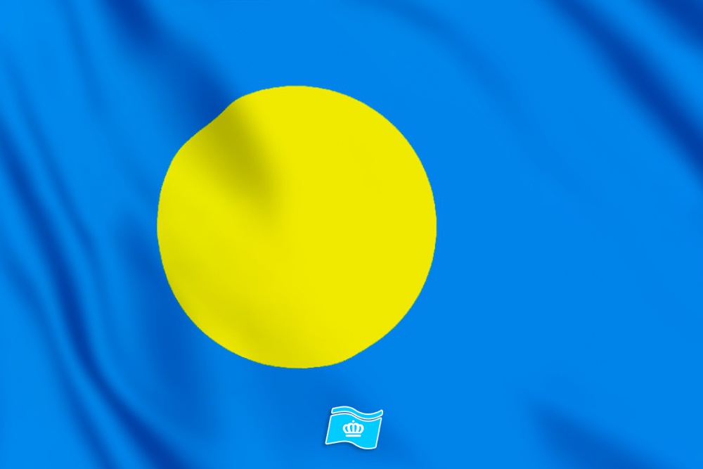 Vlag Palau 100x70