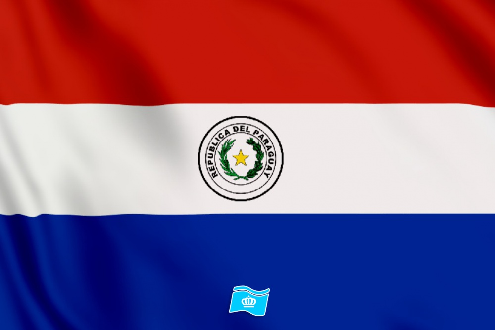 Vlag Paraguay 100x70