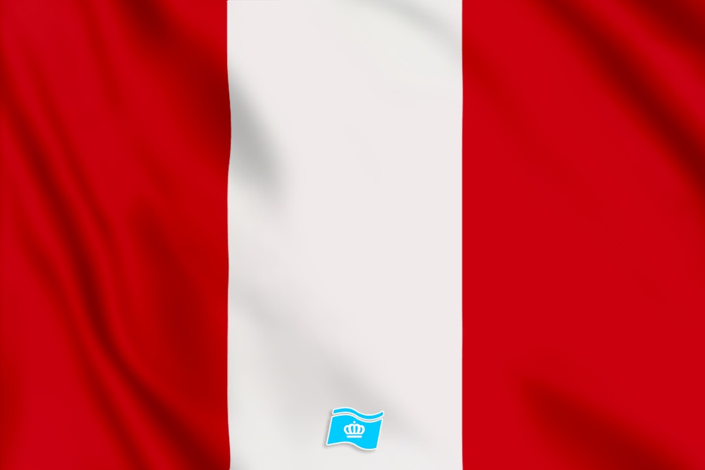 Vlag Peru 100x70