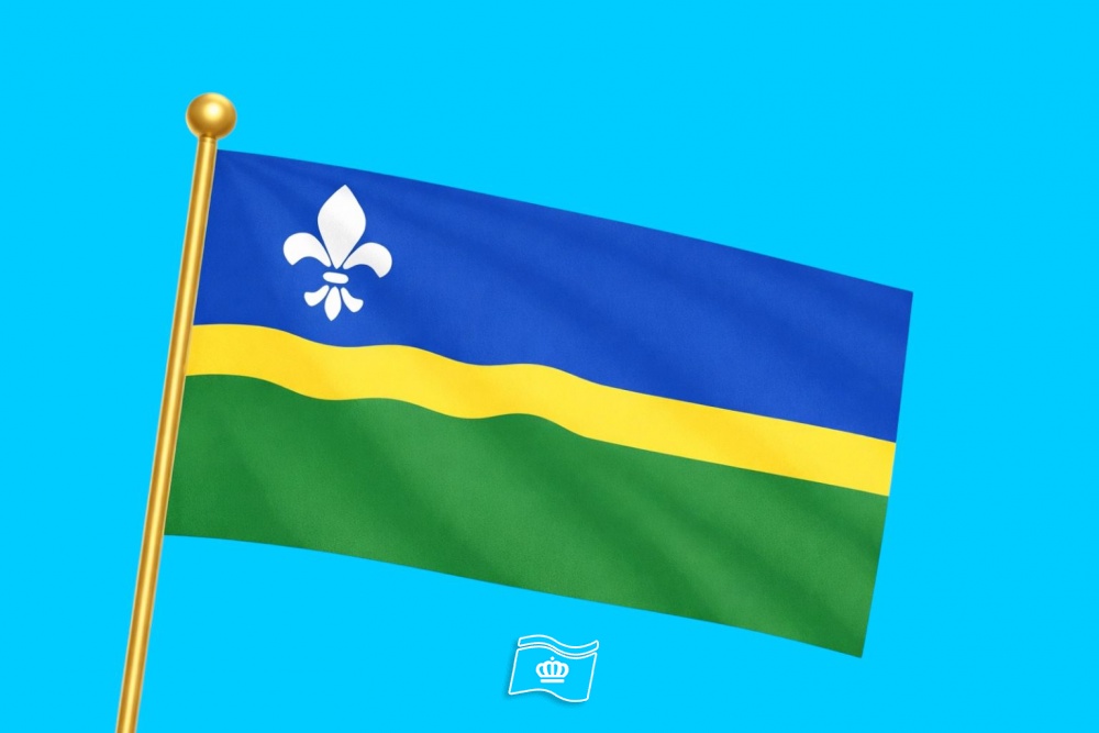 Vlag provincie Flevoland 120x180 cm