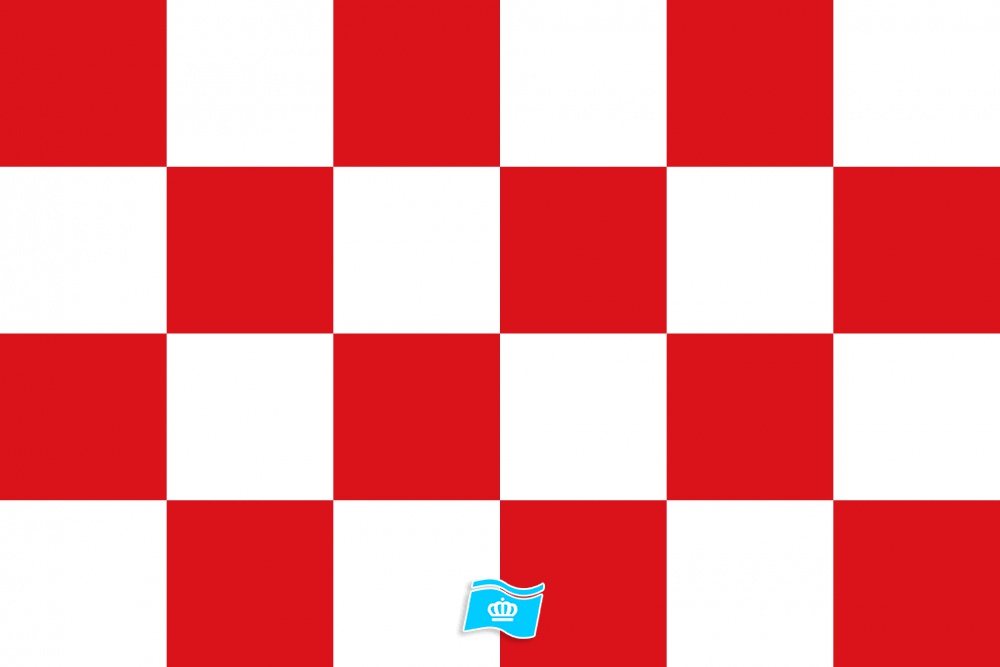 Vlag provincie Noord-Brabant 70x100 cm