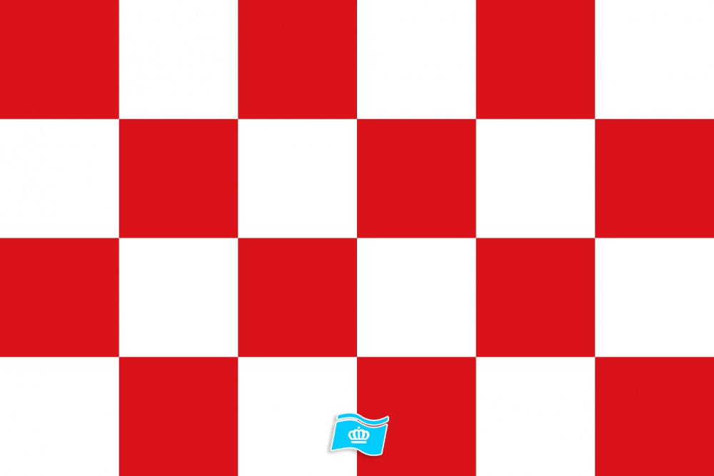 Vlag provincie Noord-Brabant 70x100 cm