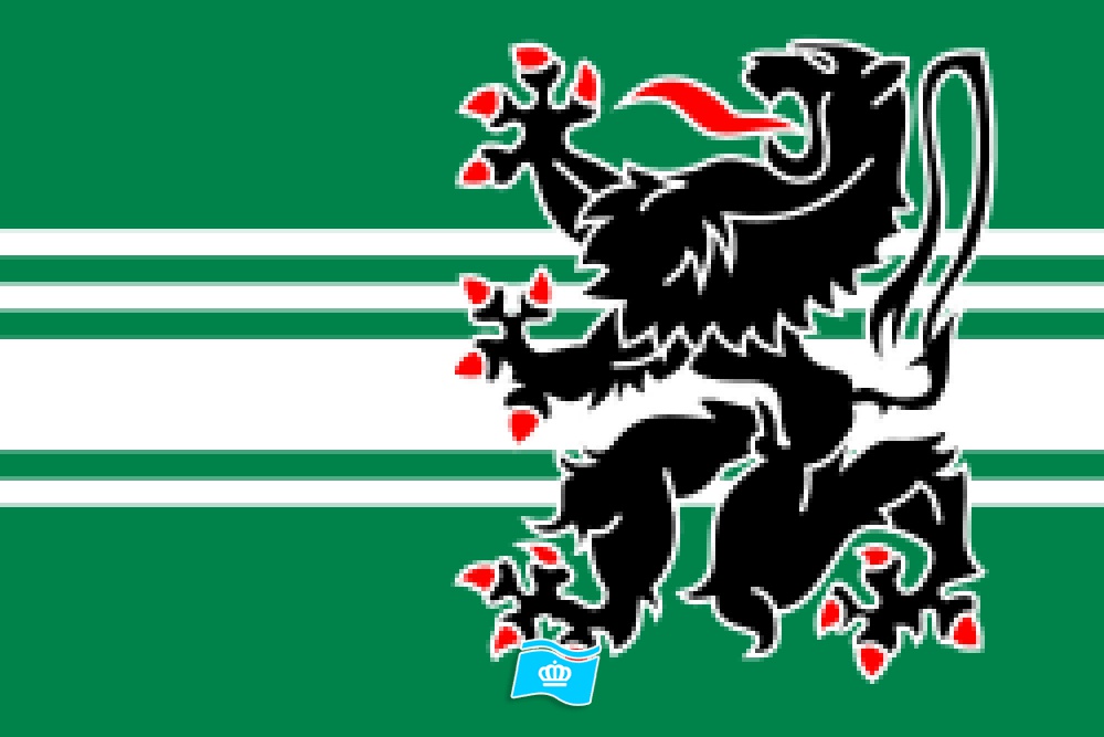 Vlag Provincie Oost-Vlaanderen 70x100 cm