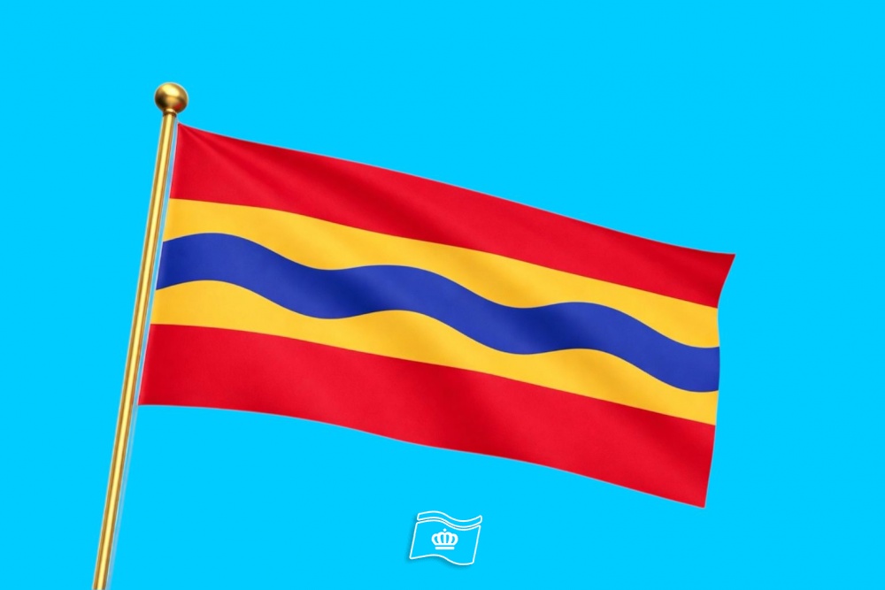 Vlag provincie Overijssel 020x030 cm