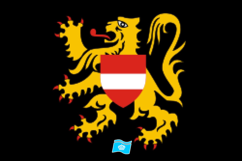 Vlag Provincie Vlaams-Brabant 70x100 cm